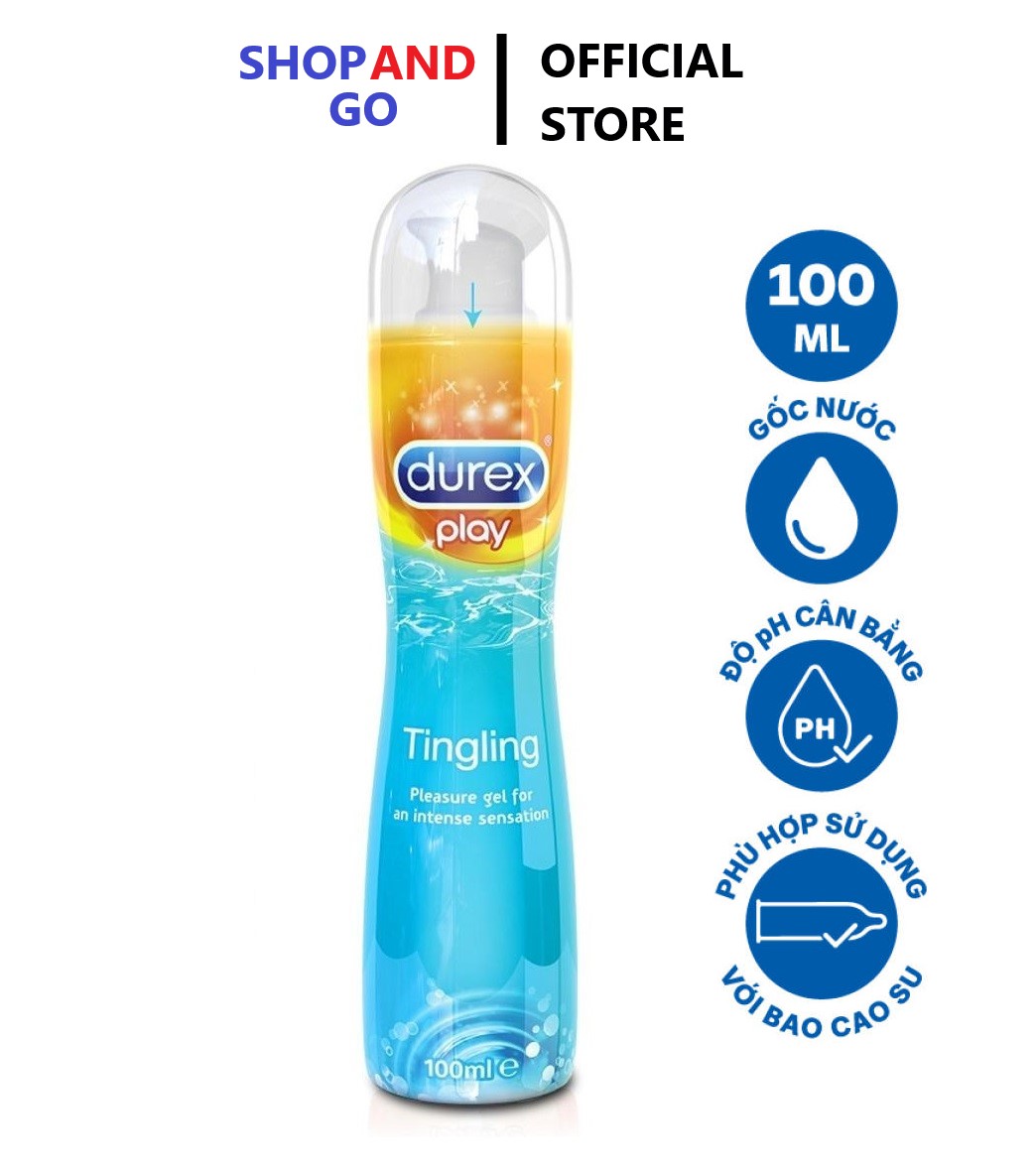 Gel bôi trơn Durex Play Tingling 100ml - Thăng hoa cam xúc