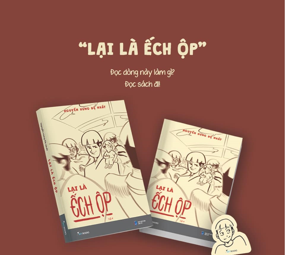 Sách - Truyện tranh Lại Là Ếch Ộp - Nguyễn Hưng Đệ Nhất