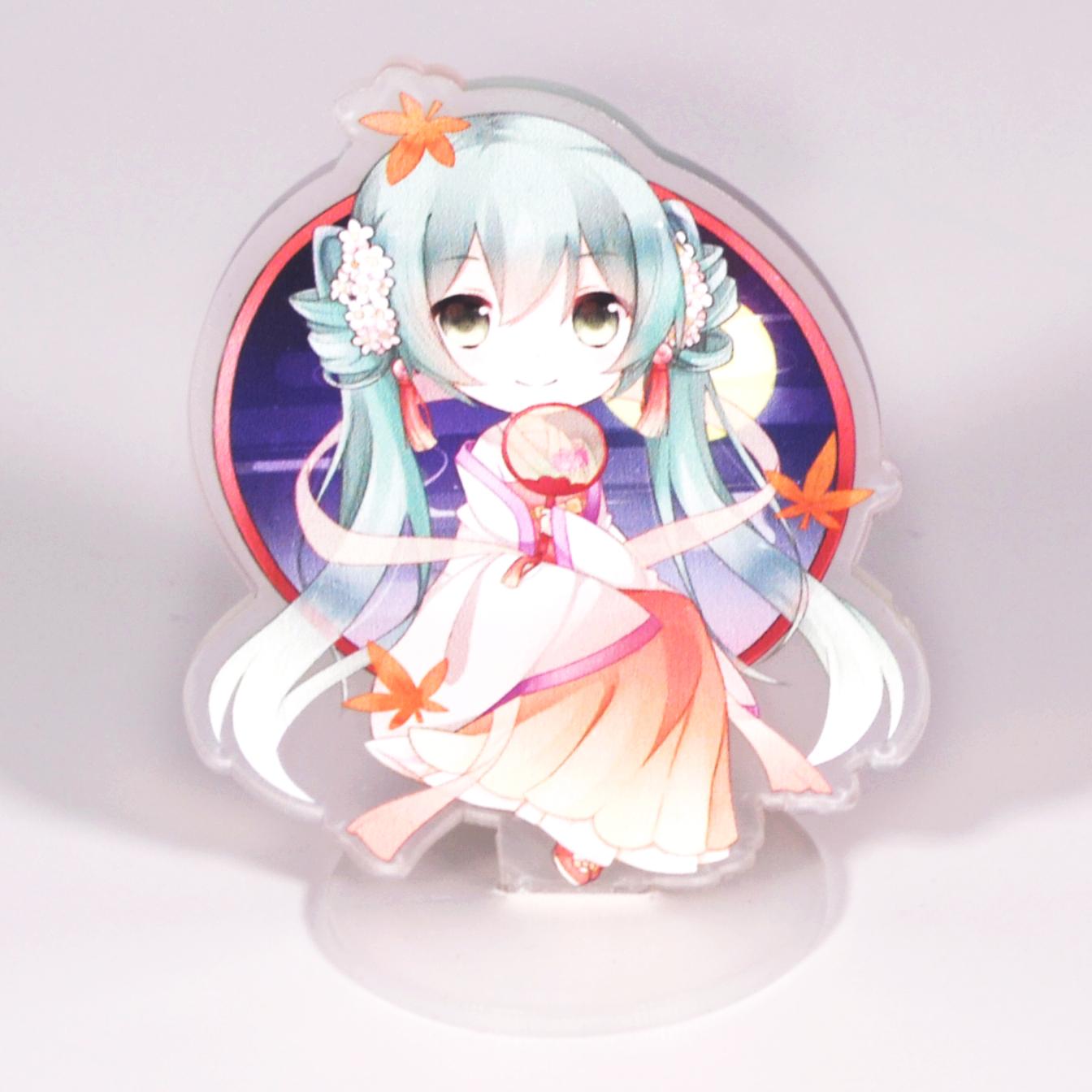 [7-11/12 VOUCHER 8%][Thanh lý giá gốc]Standee Tượng Mica Anime chibi 10cm - Hatsune Miku [AAM] [PGN20]