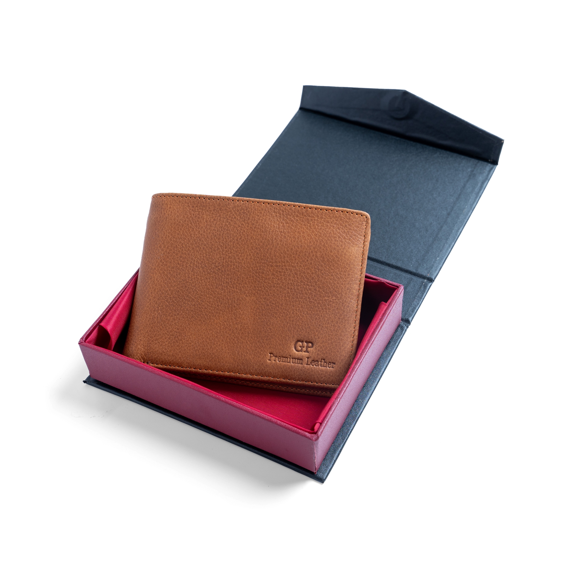 Ví da b.ò sáp gp premium leather . bóp da nam cao cấp đựng thẻ atm và tiền. bảo hành 18 tháng.