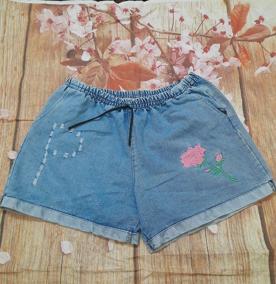 Quần sort jean thêu kiểu thanh lí giá rẽ