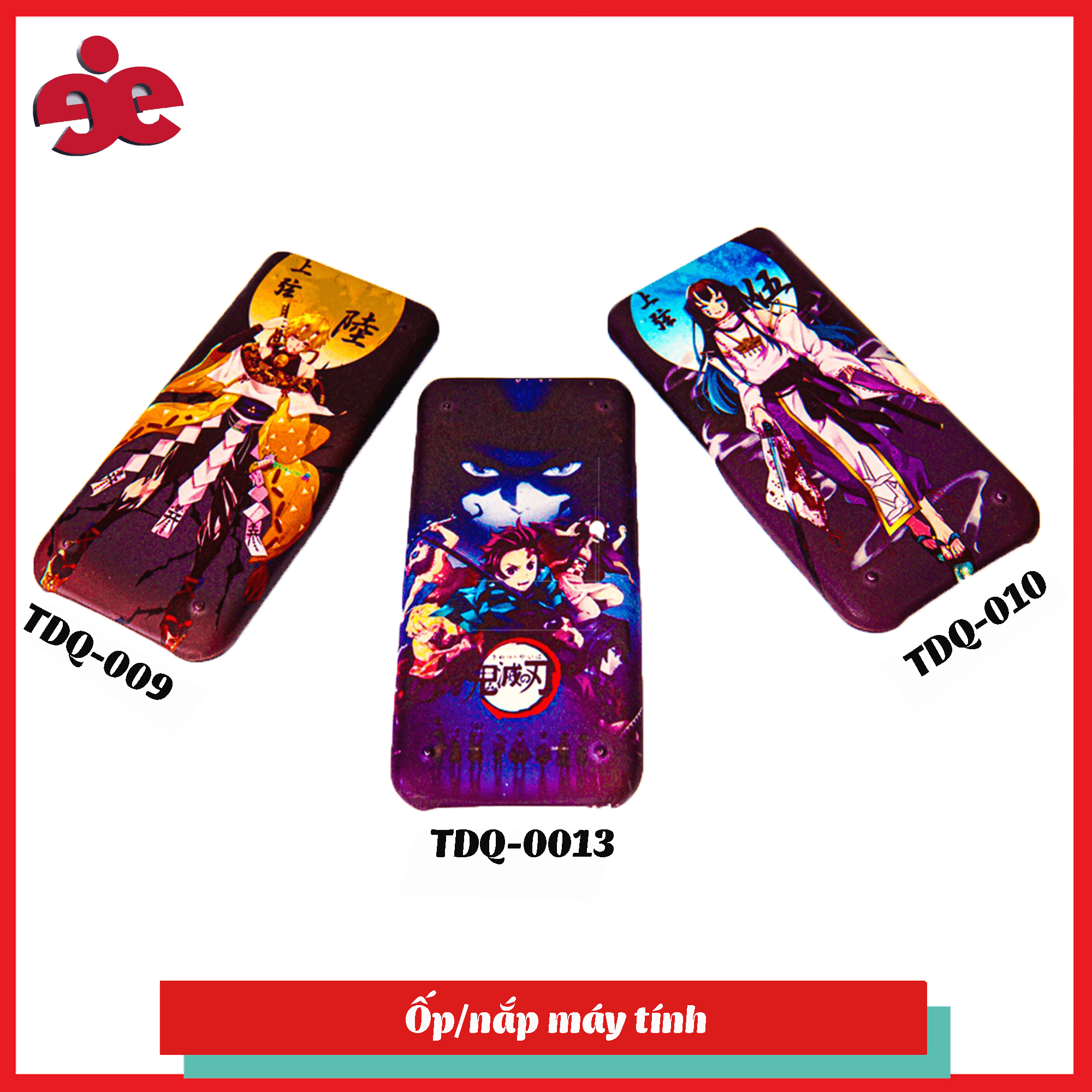 Ốp/nắp máy tính casio 580 truyện thanh gươm diệt quỷ - NHẬN IN ỐP NẮP THEO YÊU CẦU