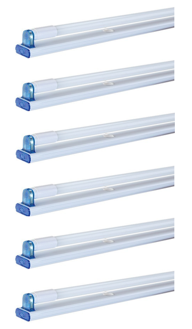 Combo 6 bộ đèn led tuýp 1m2 22W gồm máng