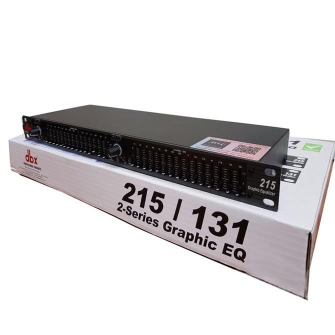 BỘ XÌ lọc âm karaoke dbx 215 TẶNG 2 RACK CANON