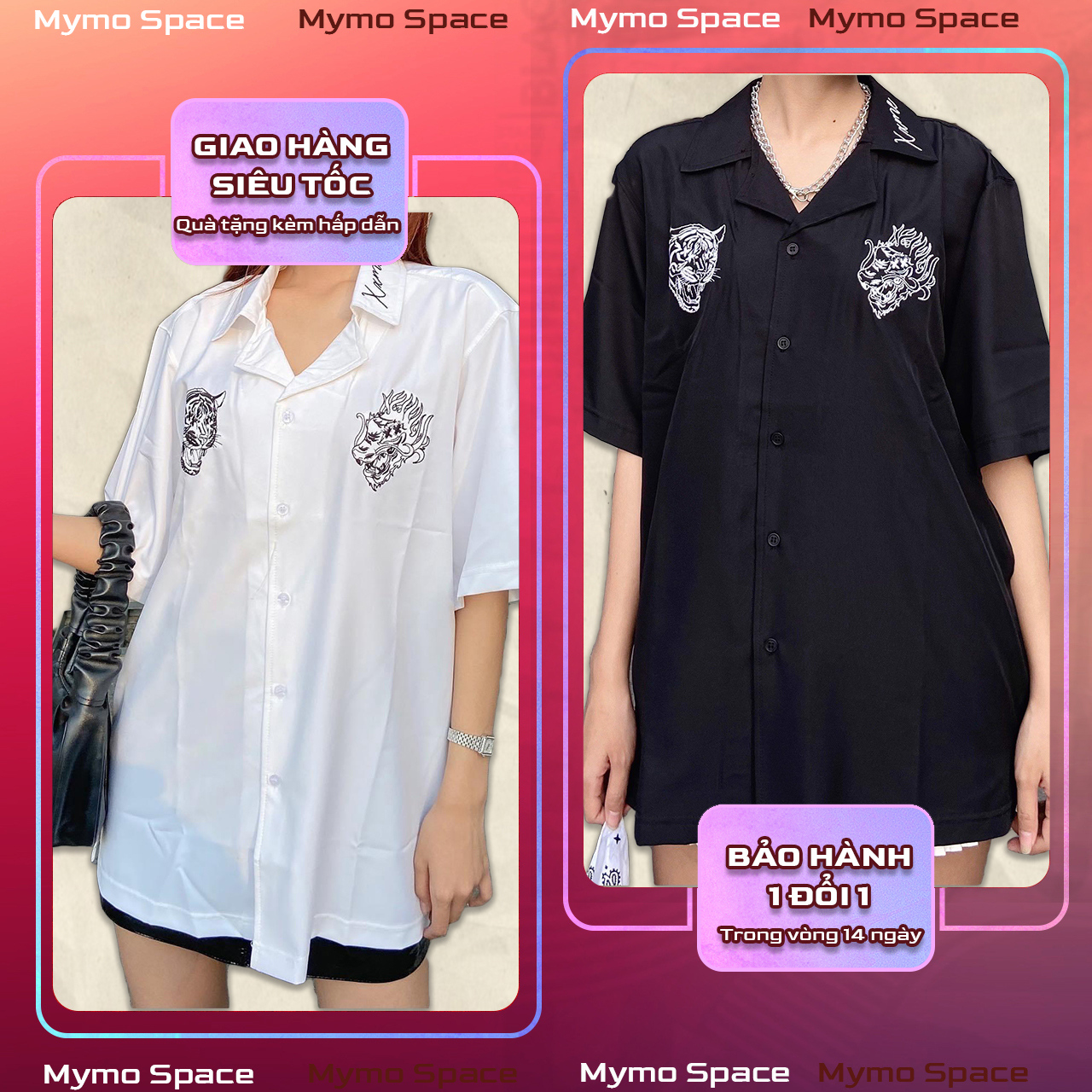 [FULLTAG CHÍNH HÃNG] Áo Sơmi 20ME DRAGON THÊU RỒNG FULLTAG  Sơ Mi Lụa Mềm CNK 100%  CHUẨN CAO CẤP 1:1 LOCAL BRAND