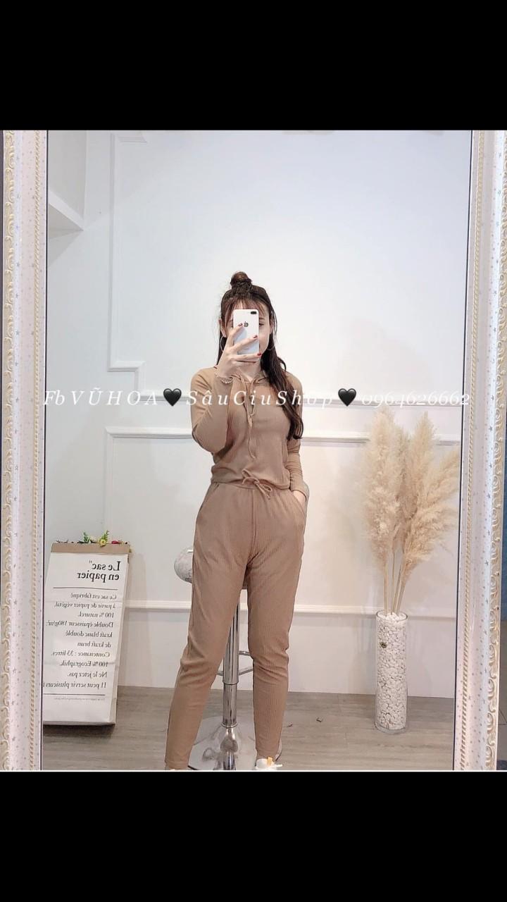 Sét bộ tay dài thun da cá-QH