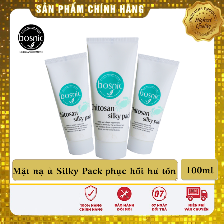 [HCM]Mặt Nạ Ủ Tóc Bosnic - Chitosan Silky Pack 100ml - Chính Hãng Hàn Quốc