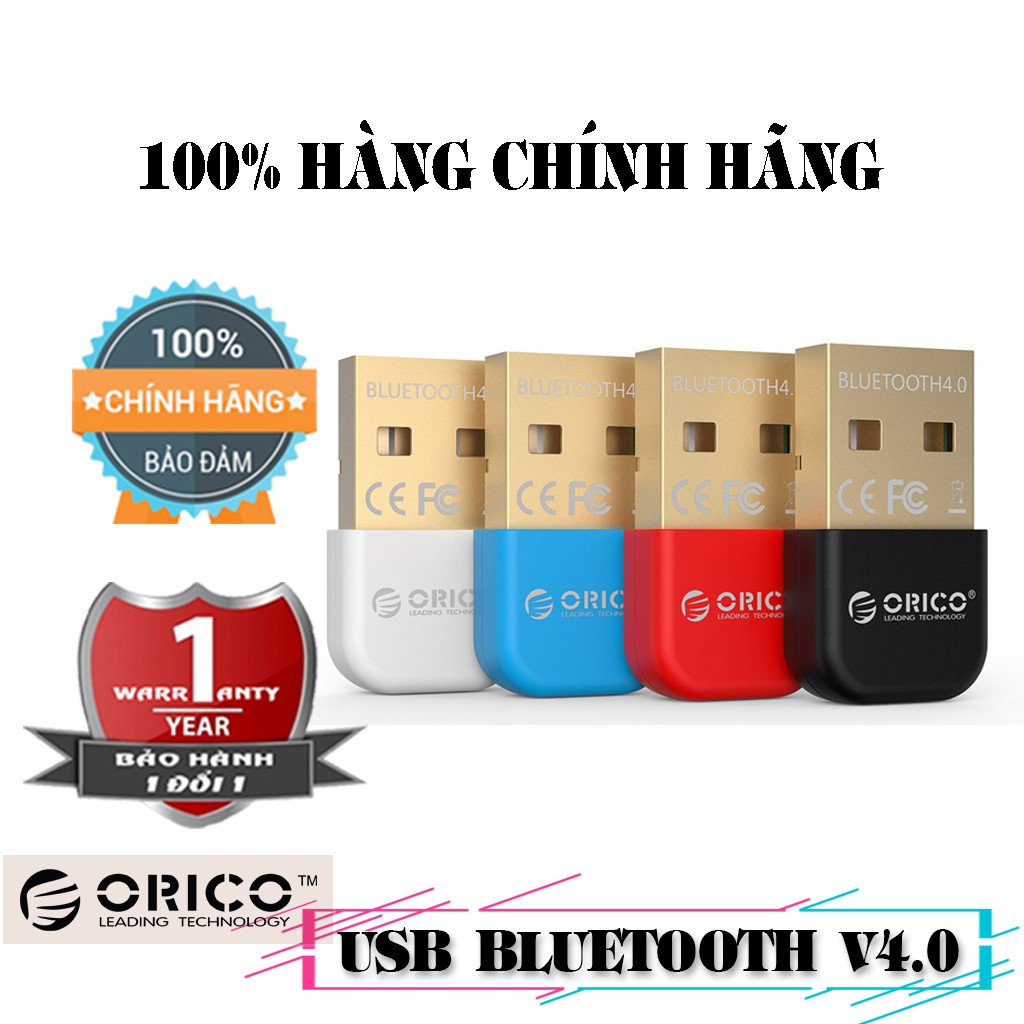 Thiết bị kết nối bluetooth 4.0 qua usb orico bta-403-1 đổi 1 -