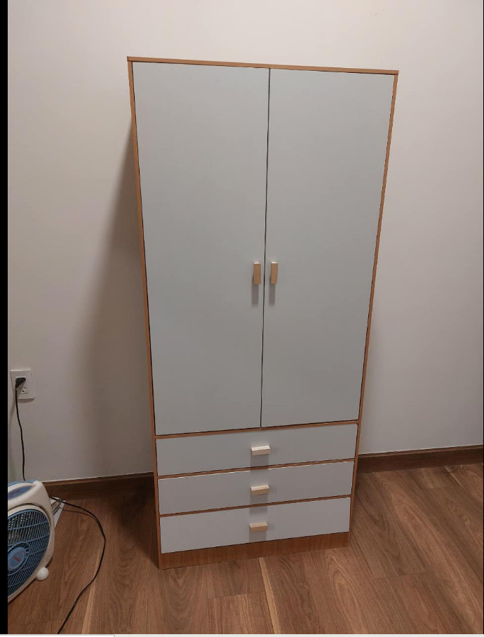 Hỏa tốc hcm - sale tủ gỗ quần áo mdf cao cấp- tủ 5 cánh 1m6
