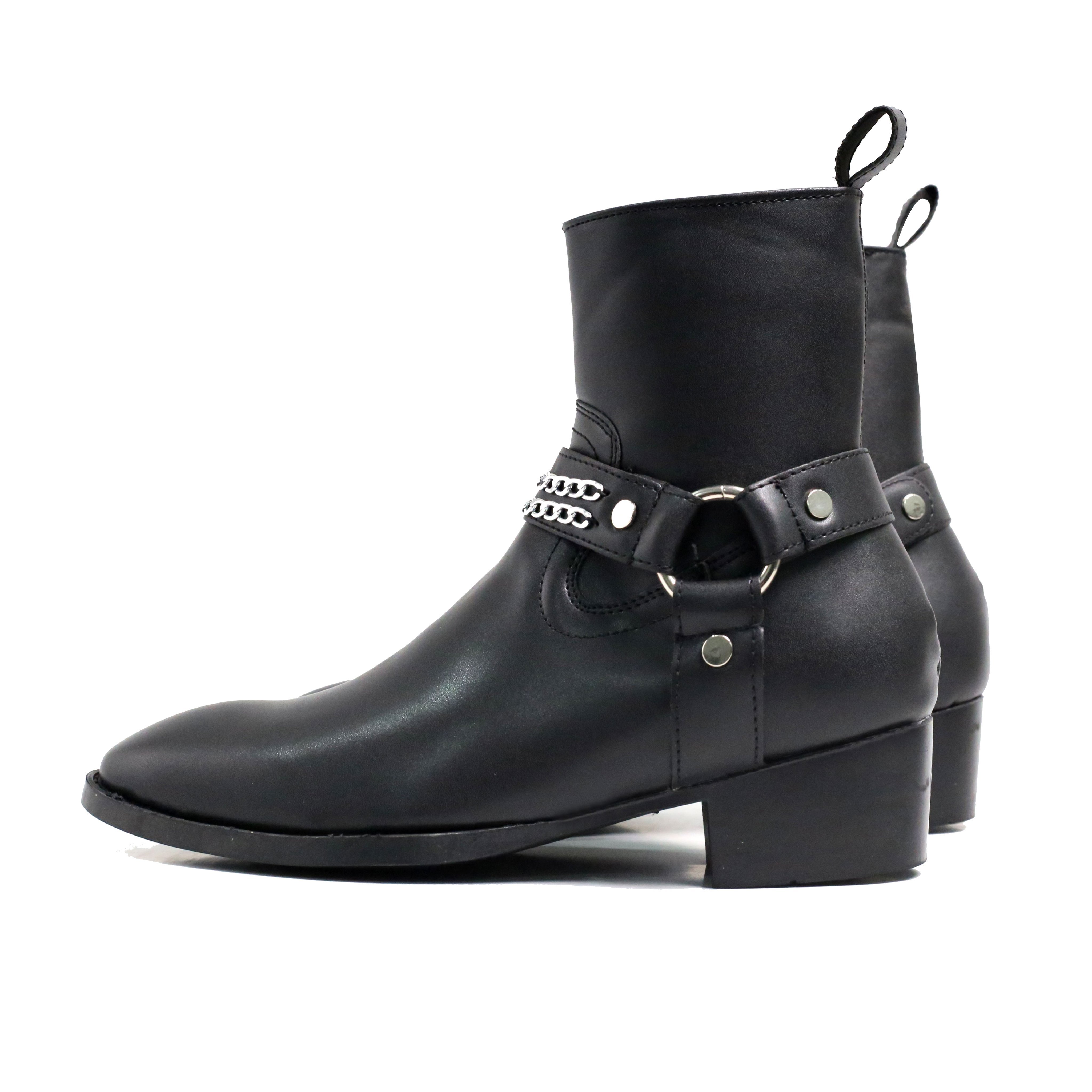 Giày harness boot khóa kéo StarLord SL1120 đế cao
