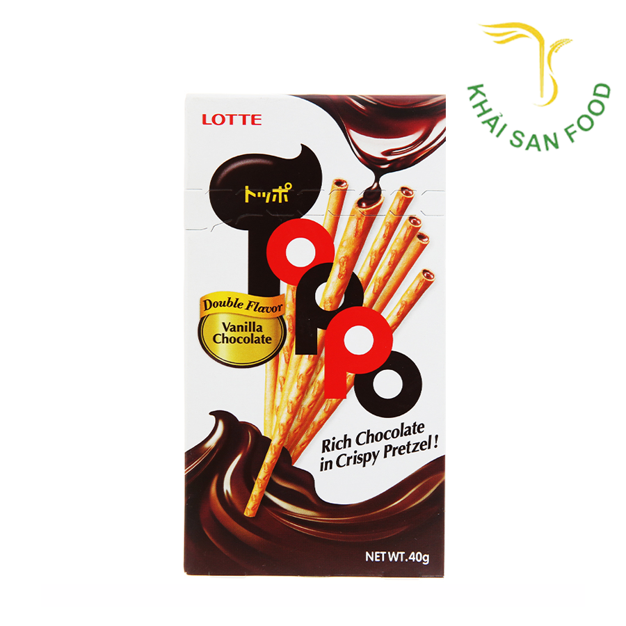 Bánh Que Toppo (Vanilla Chocolate)