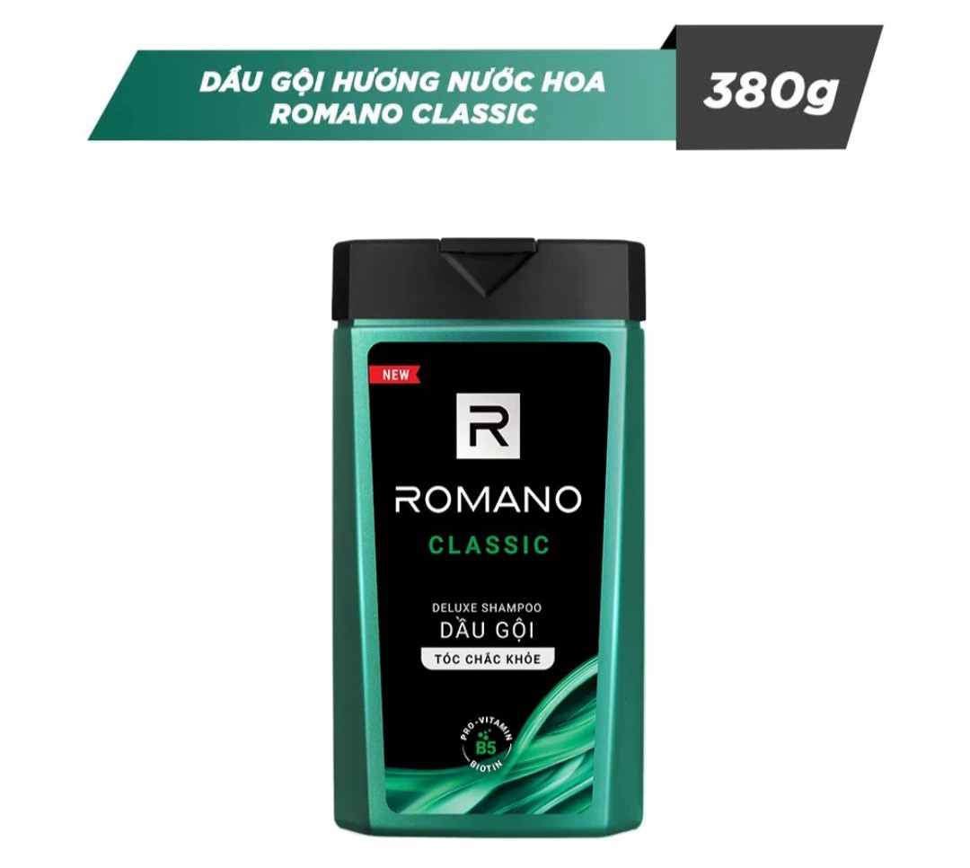 Romano - Dầu gội / Sữa tắm hương nước hoa 180g classic