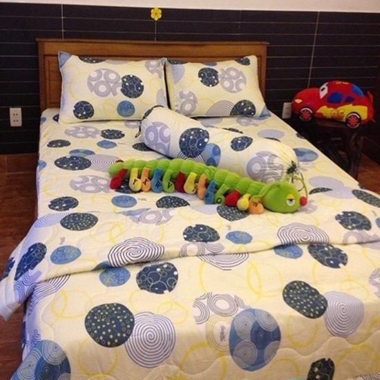 [HCM]BỘ RA GỐI THẮNG LỢI 1M6 x 2M -100% COTTON HỌA TIẾT GIAO NGẪU NHIÊN SANG TRỌNG