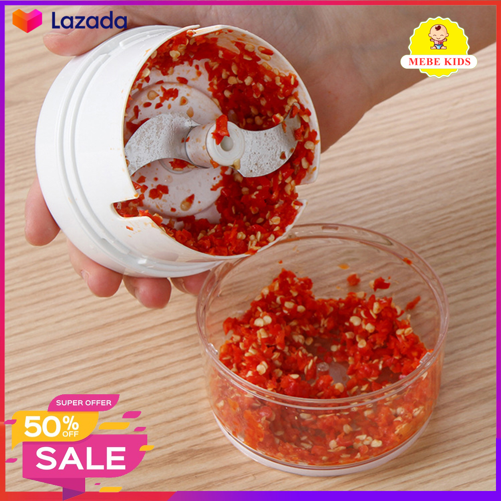 Dụng Cụ Xay Tỏi Ớt, Xay Thịt, Xay Hành, Xay Sinh Tố Thức Ăn Trẻ Em