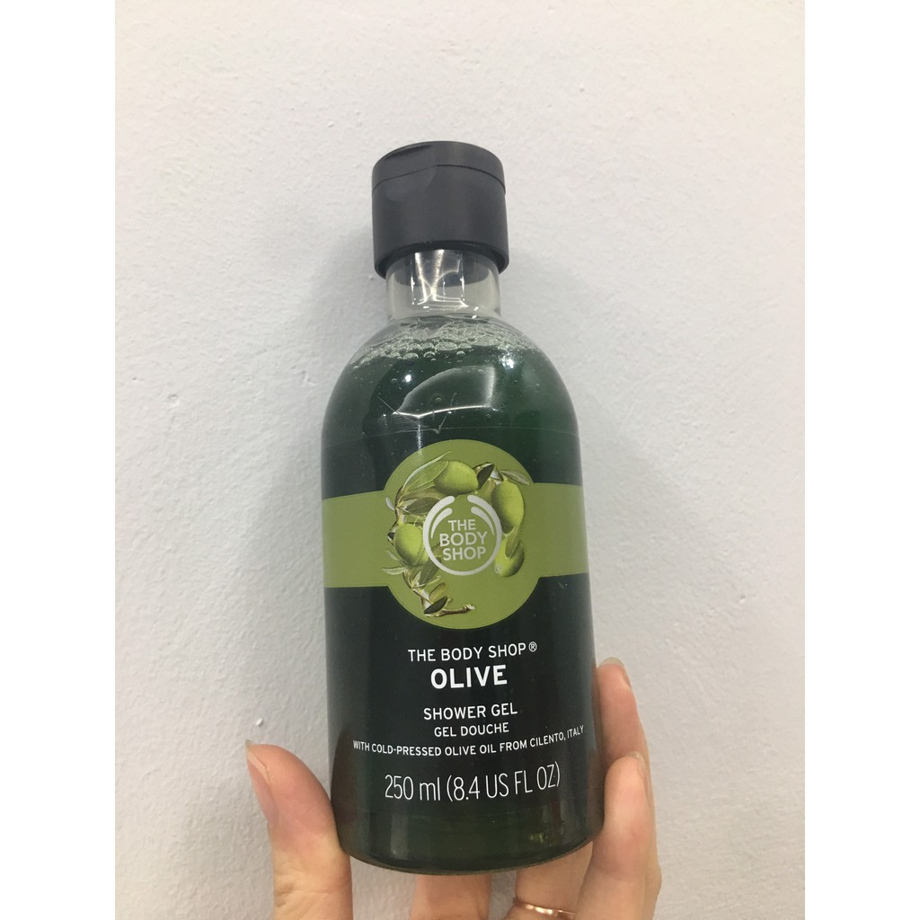 Sữa tắm olive shower gel 250ml the body shop