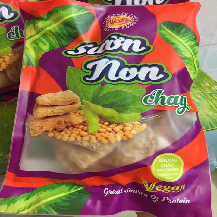 [HCM]Sườn Non Chay Âu Lạc Ngon Bổ  - Bịch 100G