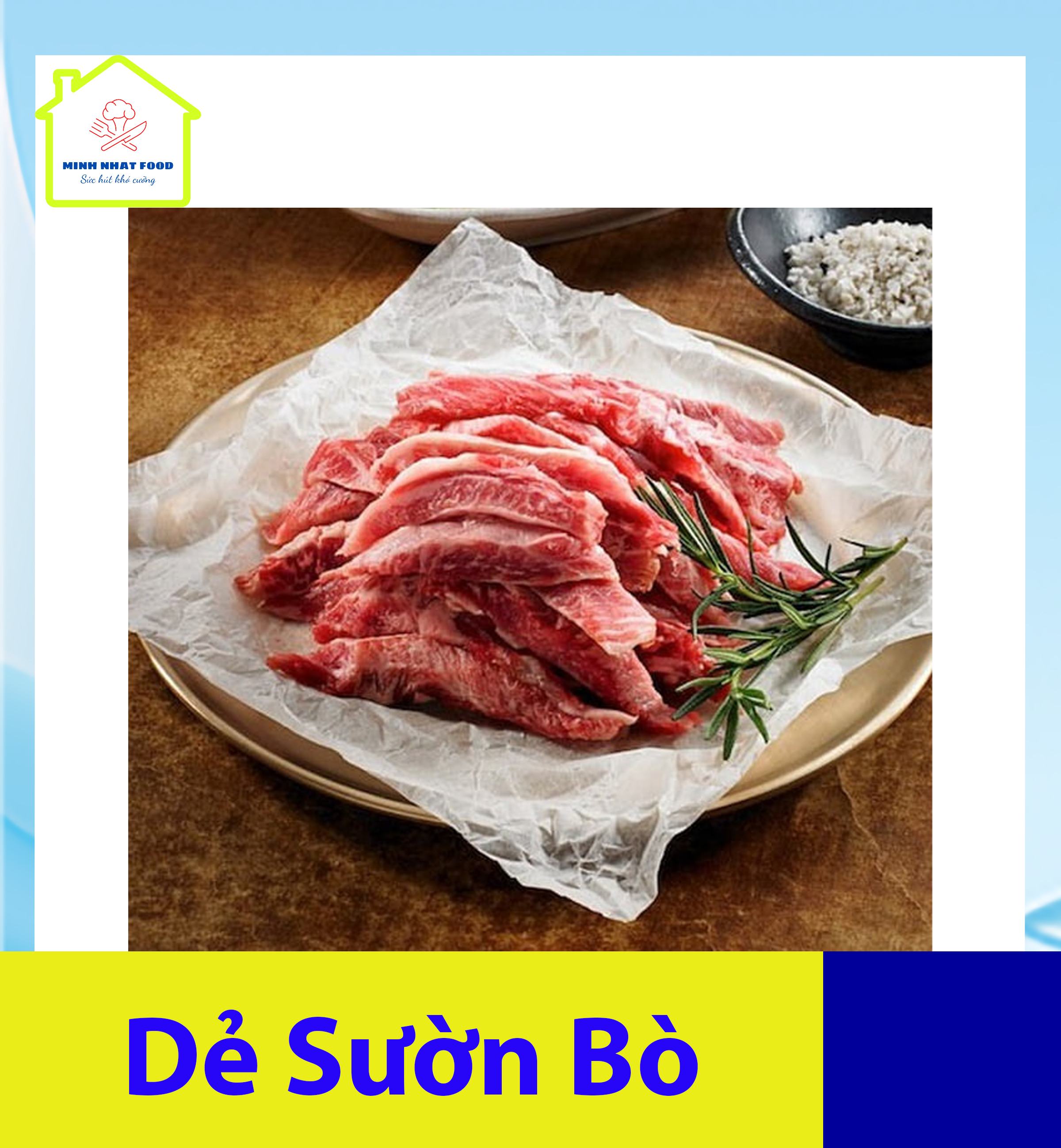 1kg dẻ sườn bò mềm, tươi_cửa hàng thực phẩm minh nhật