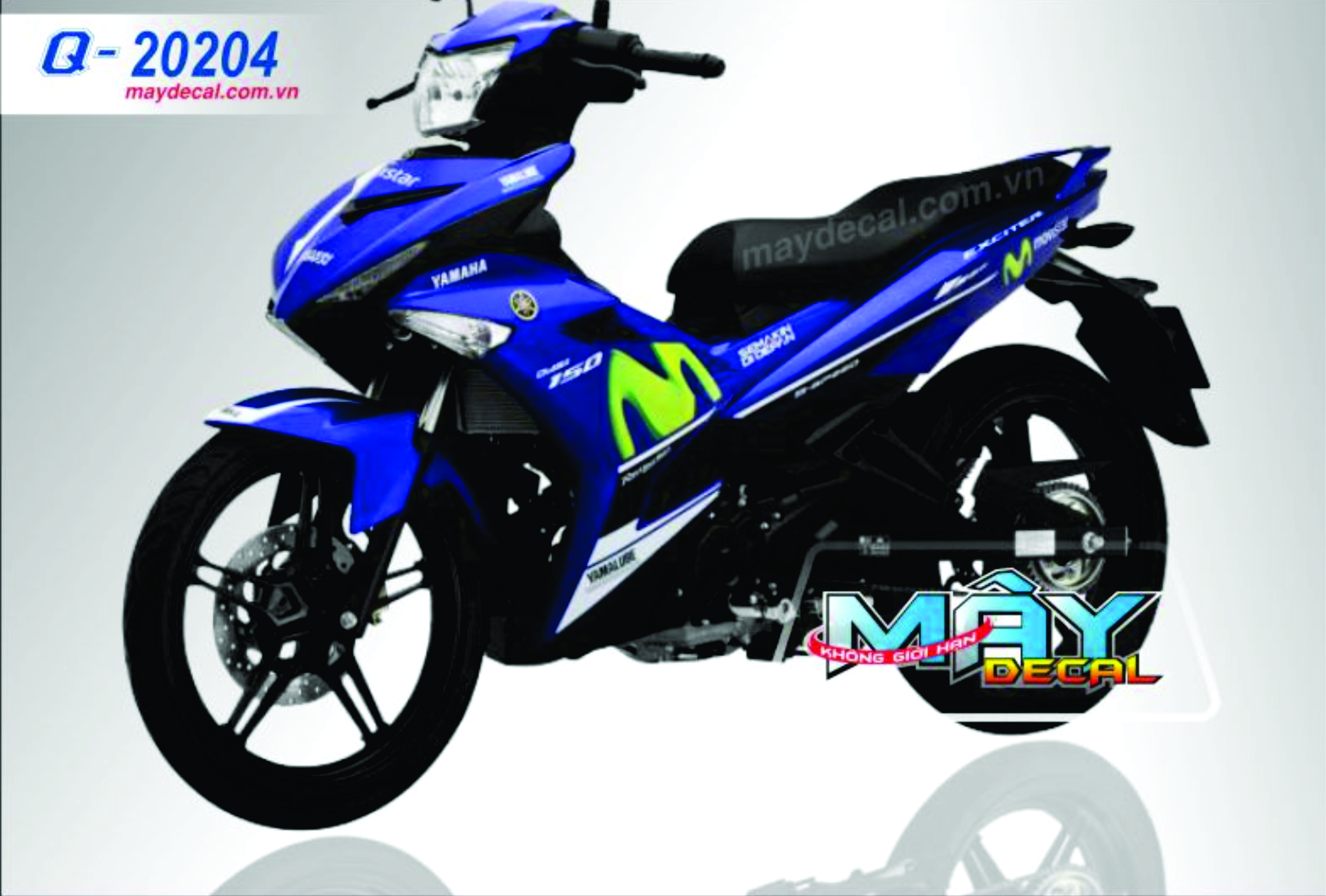 Tem rời ex 150 movista
