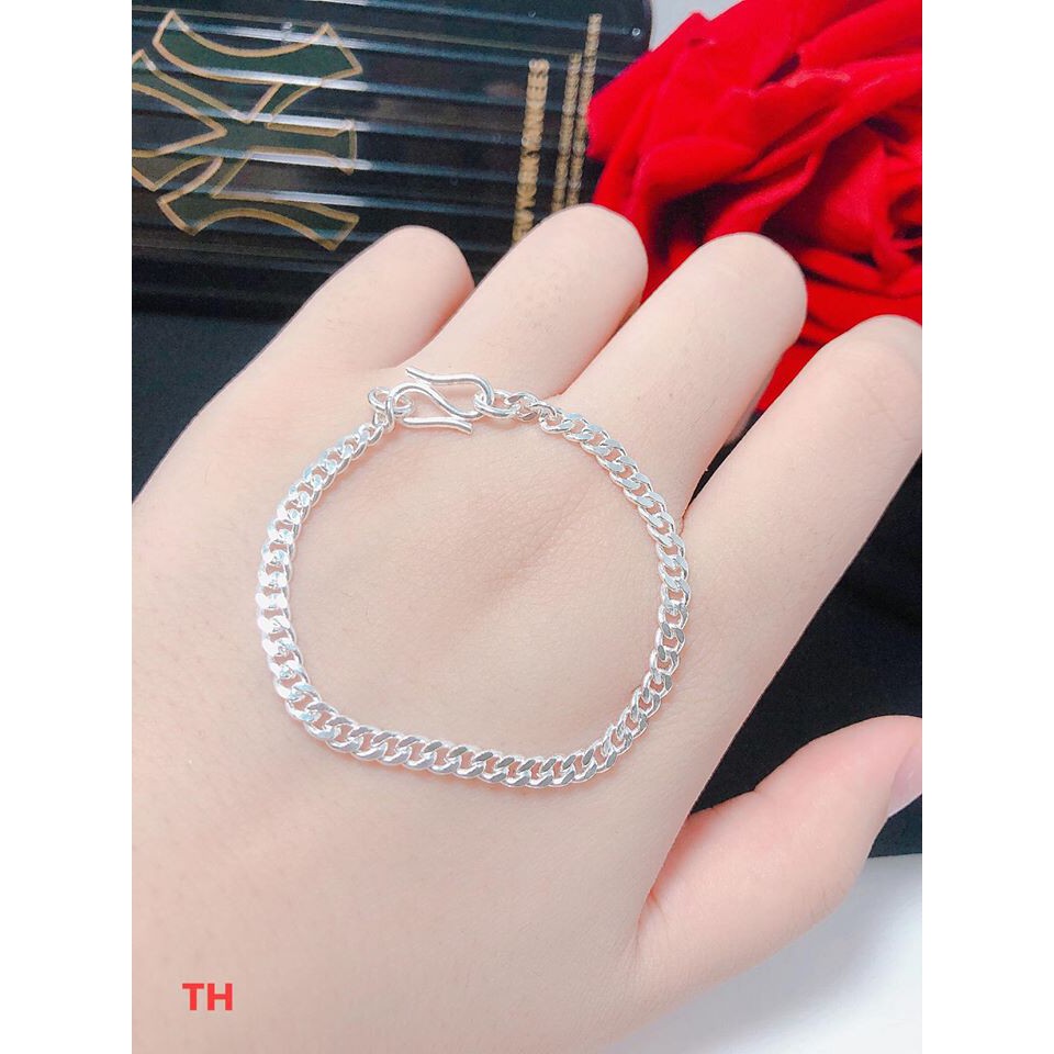 Vòng tay đơn cho bé bạc ta nguyên chất giá xưởng