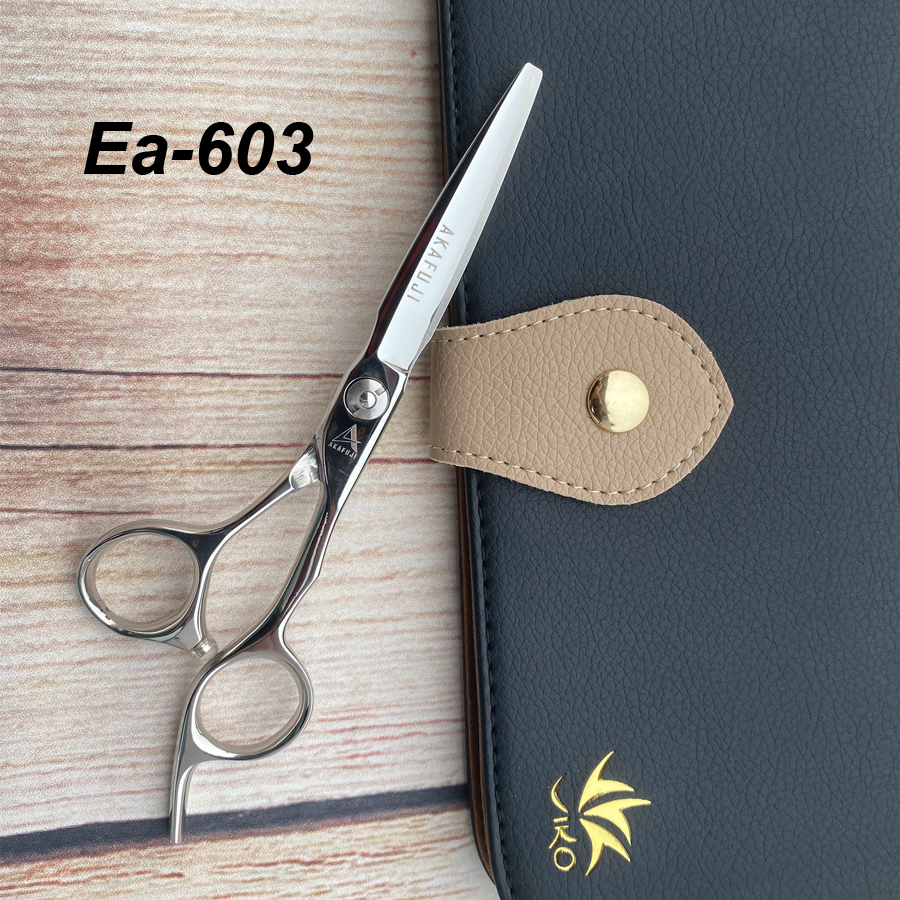 Kéo cắt tóc Viko Akafuji EA603, thép Nhật, bảo hành 1 năm chính hãng donghecattoc