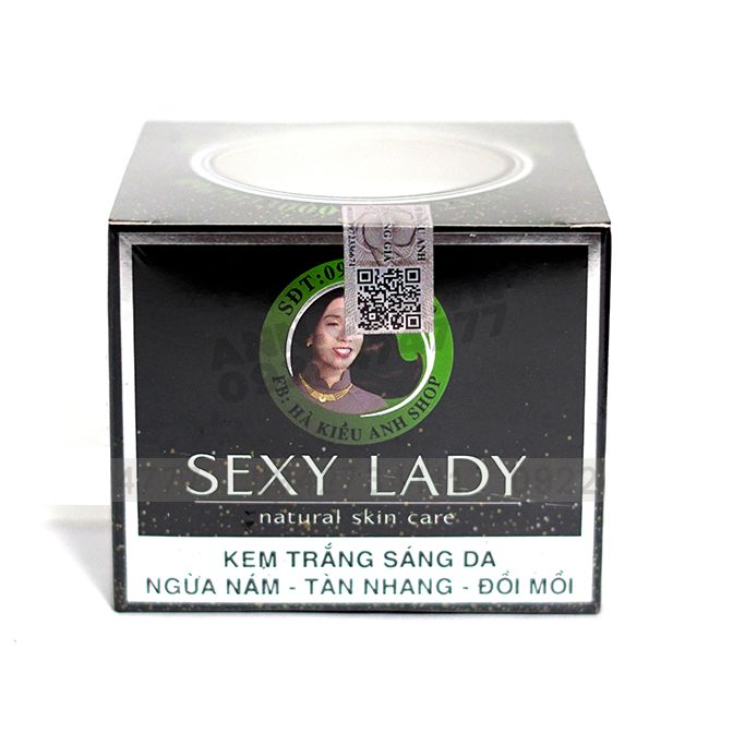 Kem face Hà Kiều Anh Sexy Lady chính hãng dưỡng trắng da ngừa nám tàn nhang đồi mồi