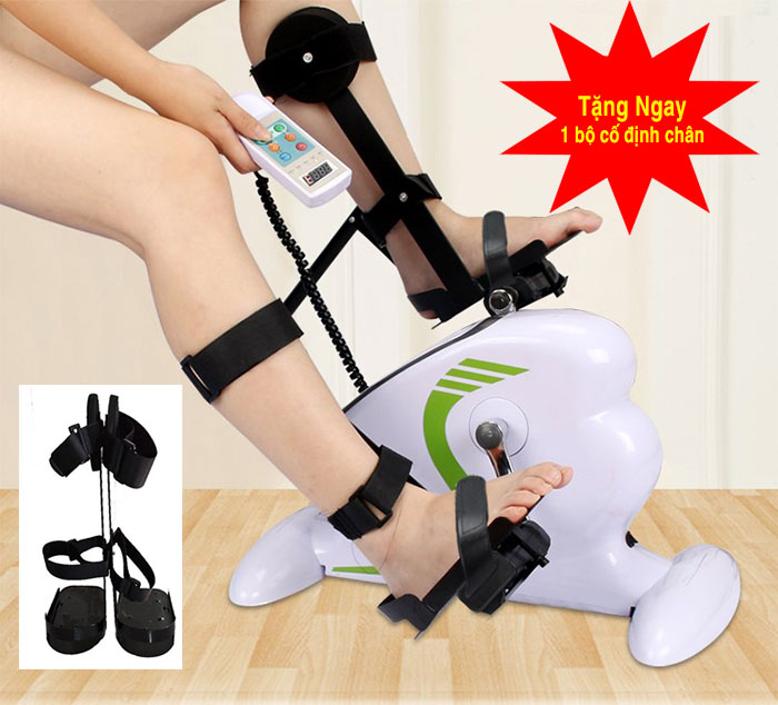 Xe đạp điện tập phục hồi chức năng We3 tặng kèm nẹp chân