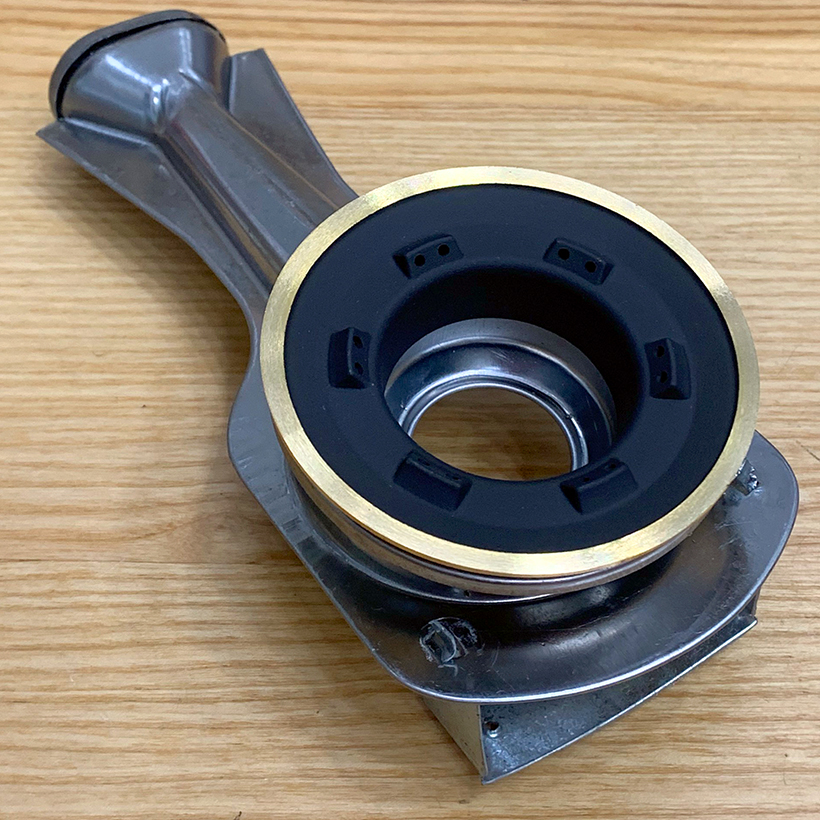 Điếu inox + Đầu Đốt chia lửa bếp gas Sen đồng SAKURA LOẠI 1 dày, lửa xanh, tiết kiệm gas   - [ HỎA TỐC ] [LINH KIỆN] - ( Kèm Bass gắn + Vít)