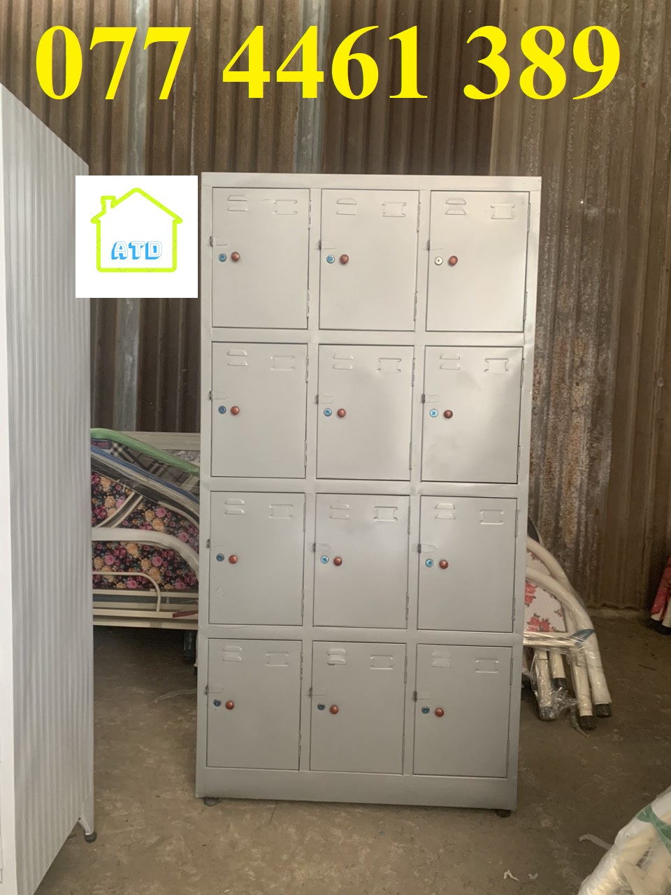 Tủ locker cá nhân Tủ hồ sơ sắt văn phòng đựng tài liệu nhiều ngăn để đồ