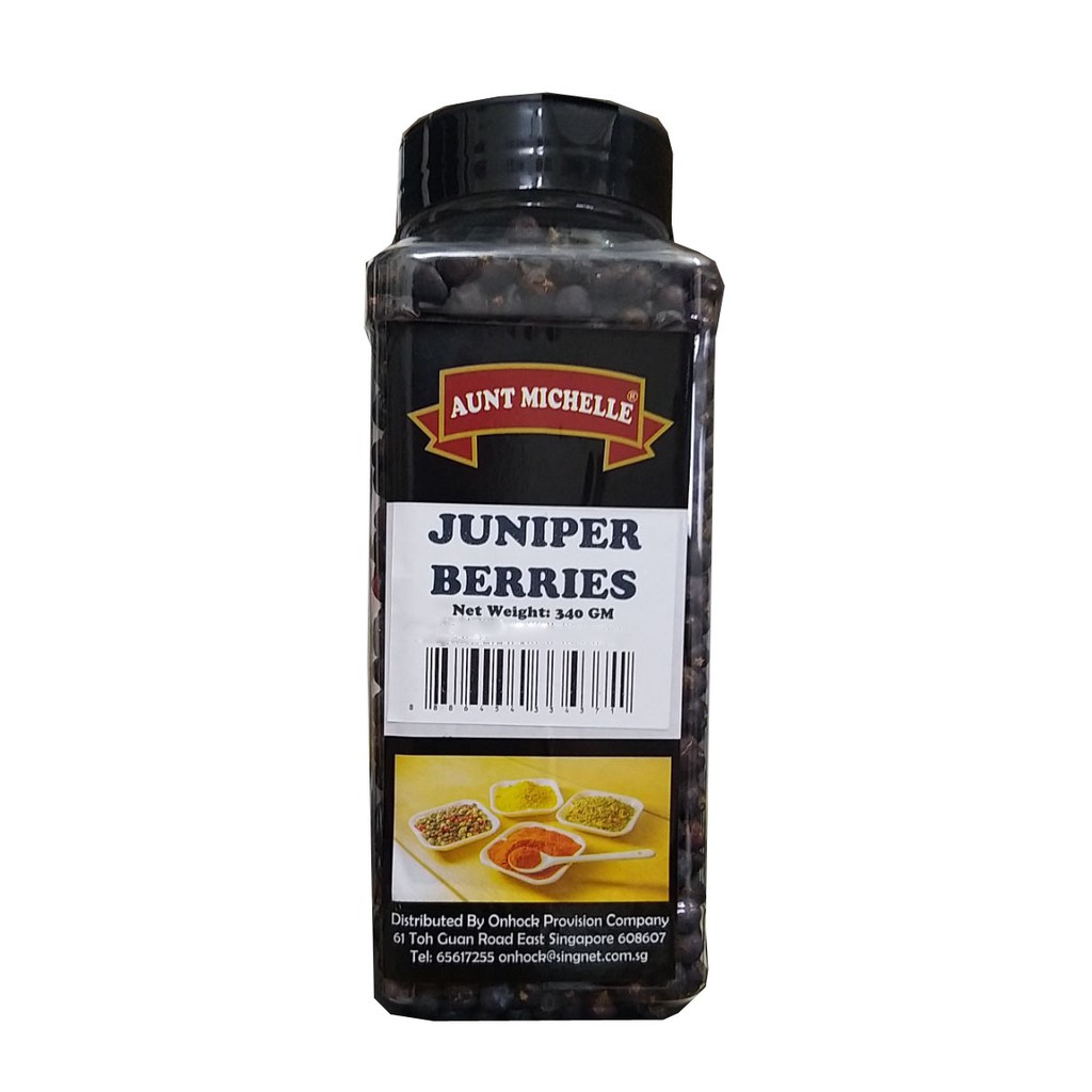 Quả Đỗ Tùng ( Quả Bách Xù ) Juniper Berries - Nhập khẩu Singapore 340g