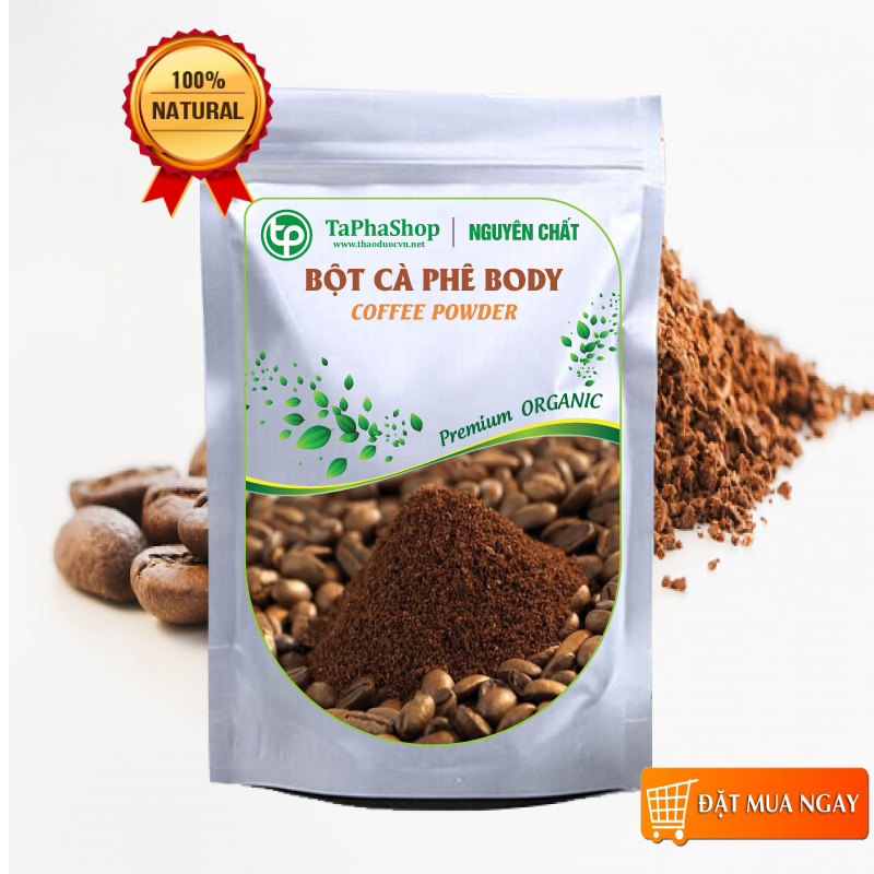 Bột cà phê body nguyên chất 100g - tấn phát