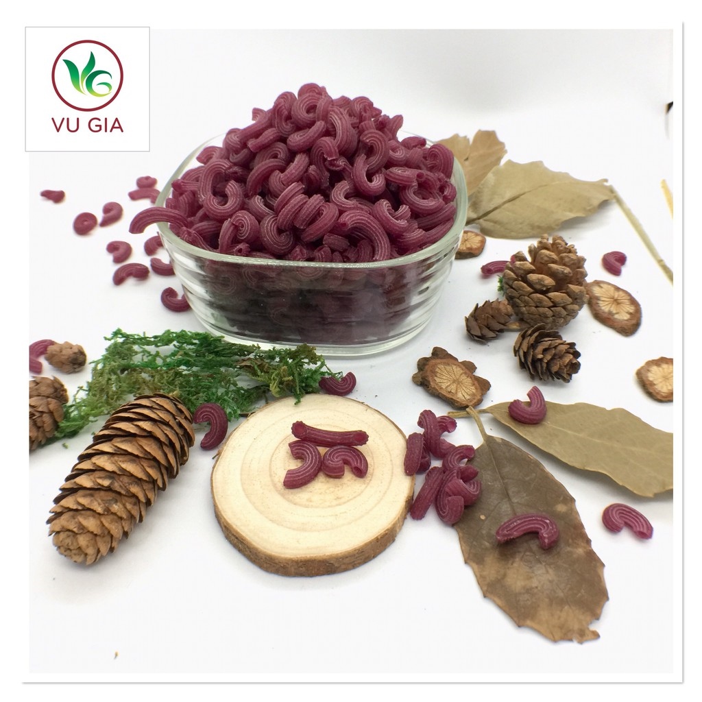 Nui khoai lang tím FUMA gói 500gr thực phẩm cho người ăn kiêng/chay/eatclean/keto