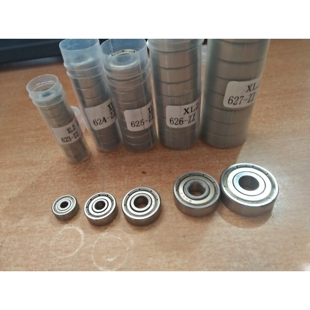 Bộ 10 vòng bi 623 624 625 626 627 chất lượng cao hãng xlzy