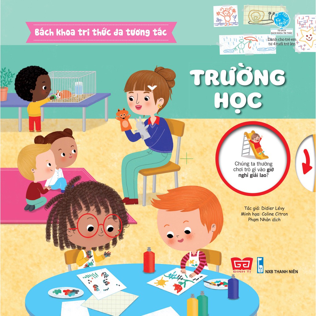 Sách tương tác – Bách khoa tri thức đa tương tác – Trường học