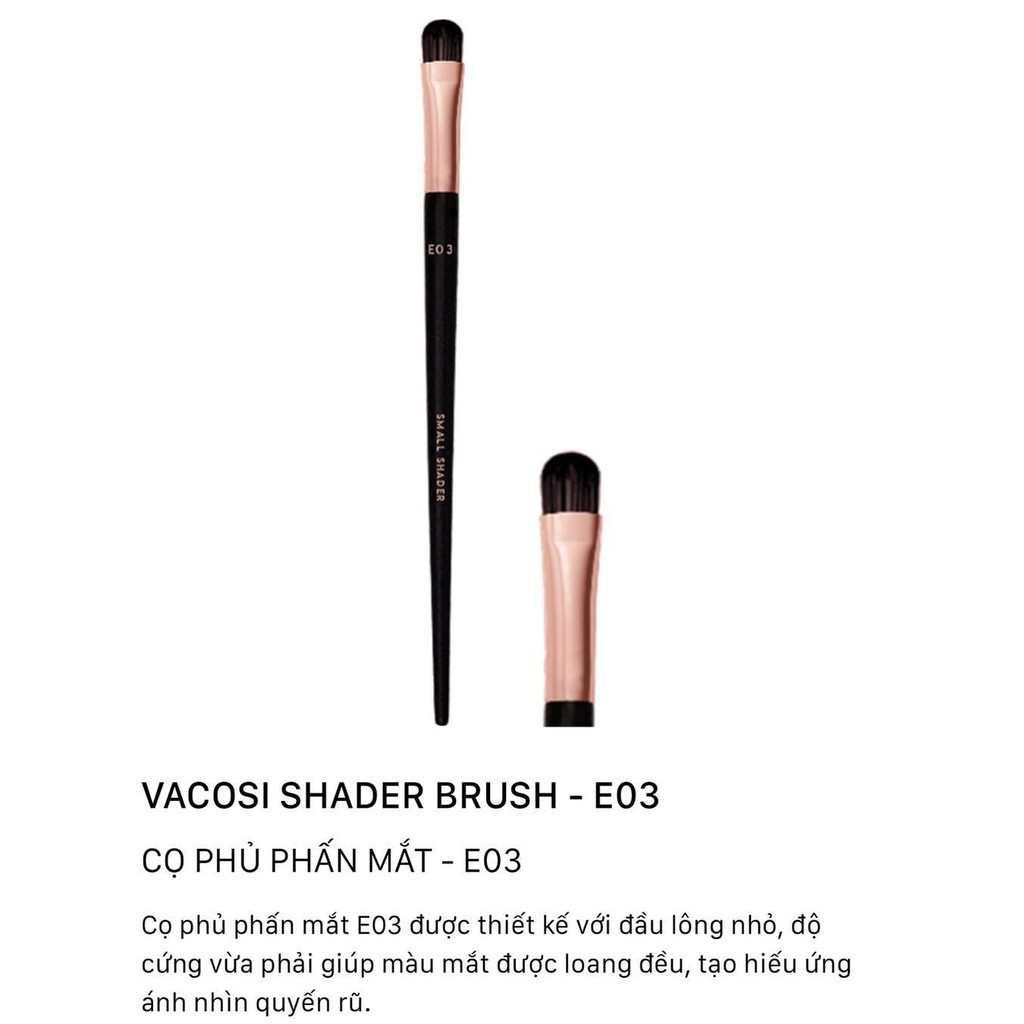 Cọ tán phấn mắt vacosi small shaded brush #e.03