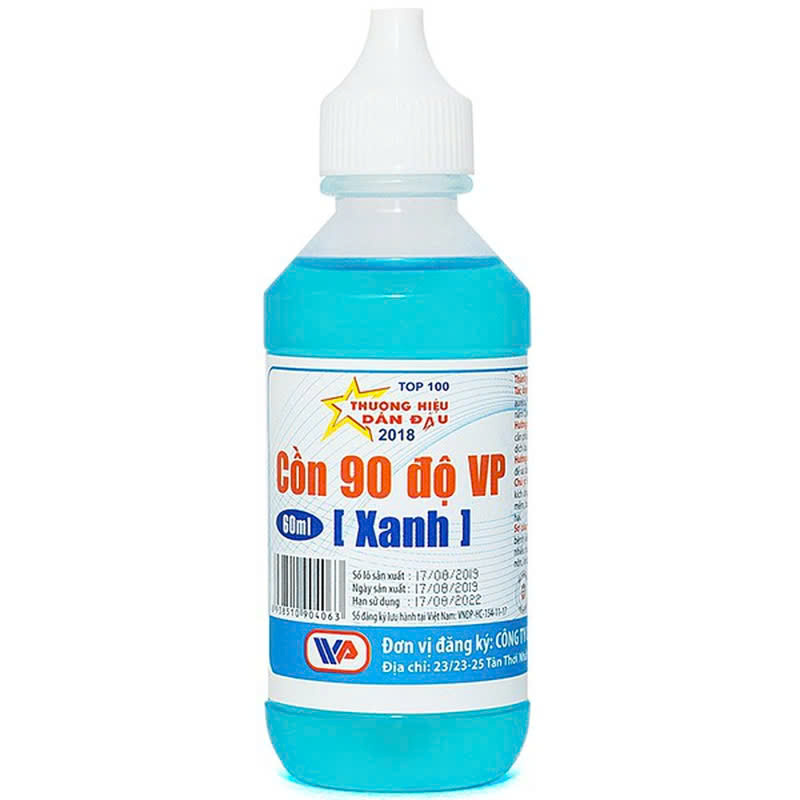 Cồn xanh VP 60ml 90 độ