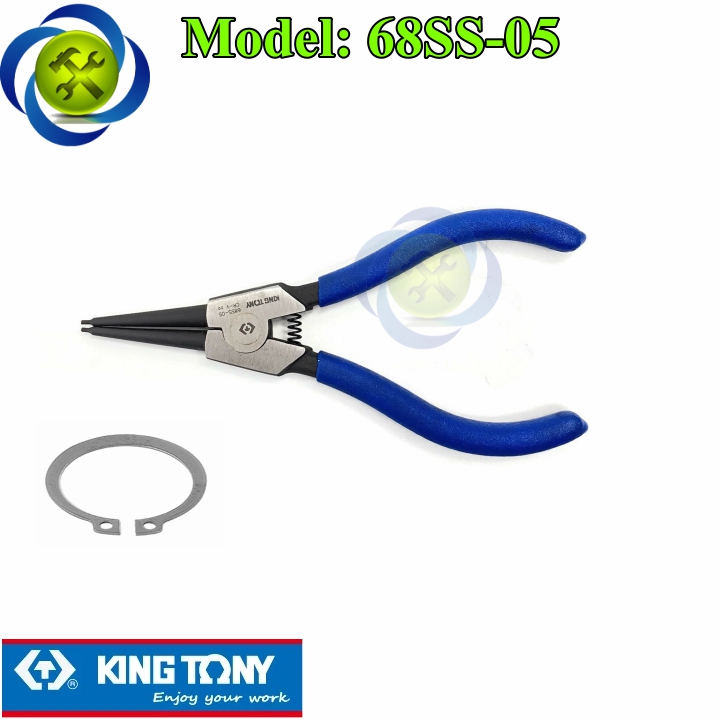 Kìm mở phe ngoài kingtony 68ss-05 loại thẳng dài 125mm mũi 1.3mm