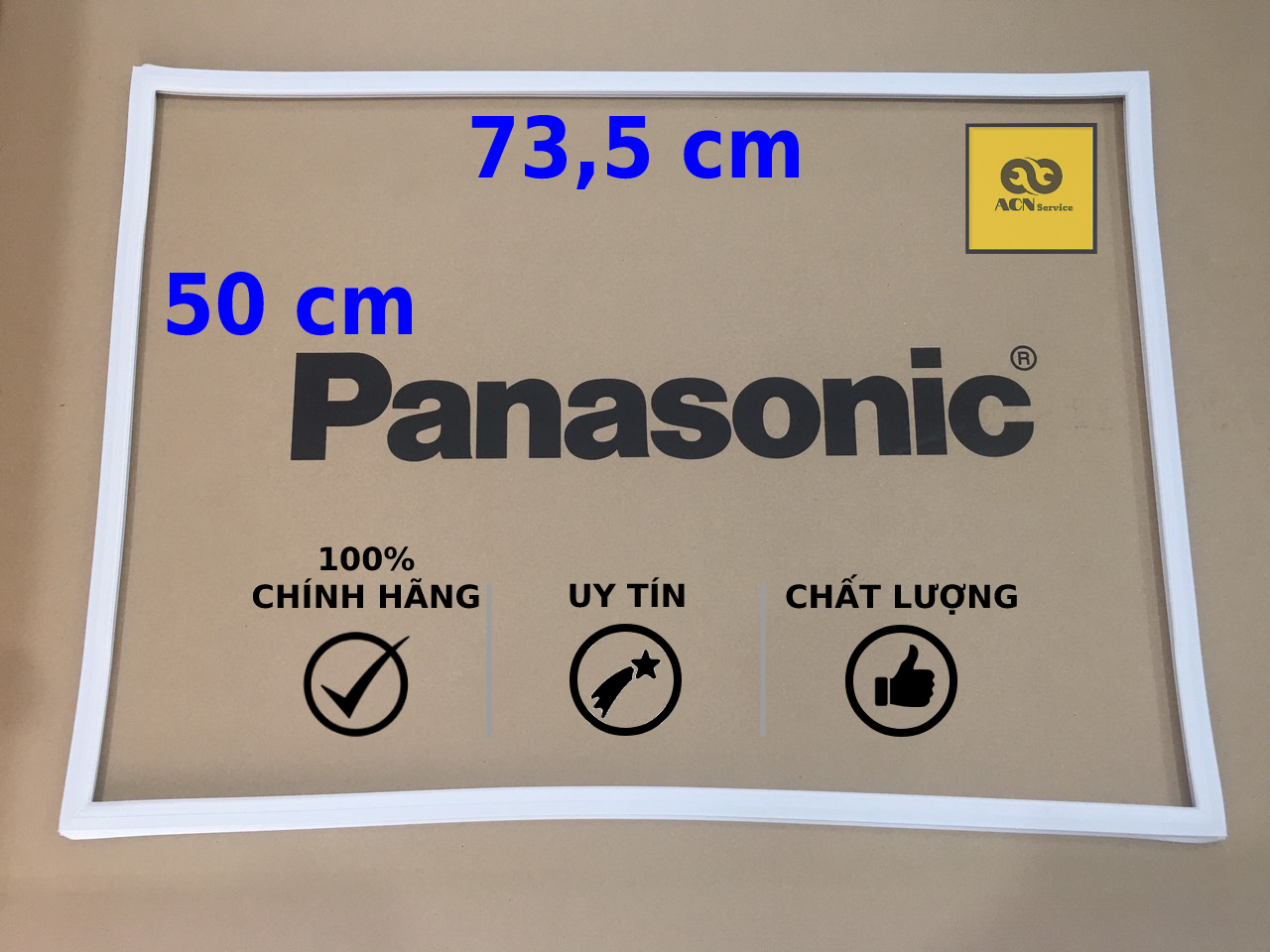 Ron cửa ngăn mát tủ lạnh panasonic - nr-bj185msvn