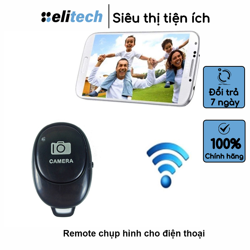 Remote chụp hình cho điện thoại kết nối bluetooth