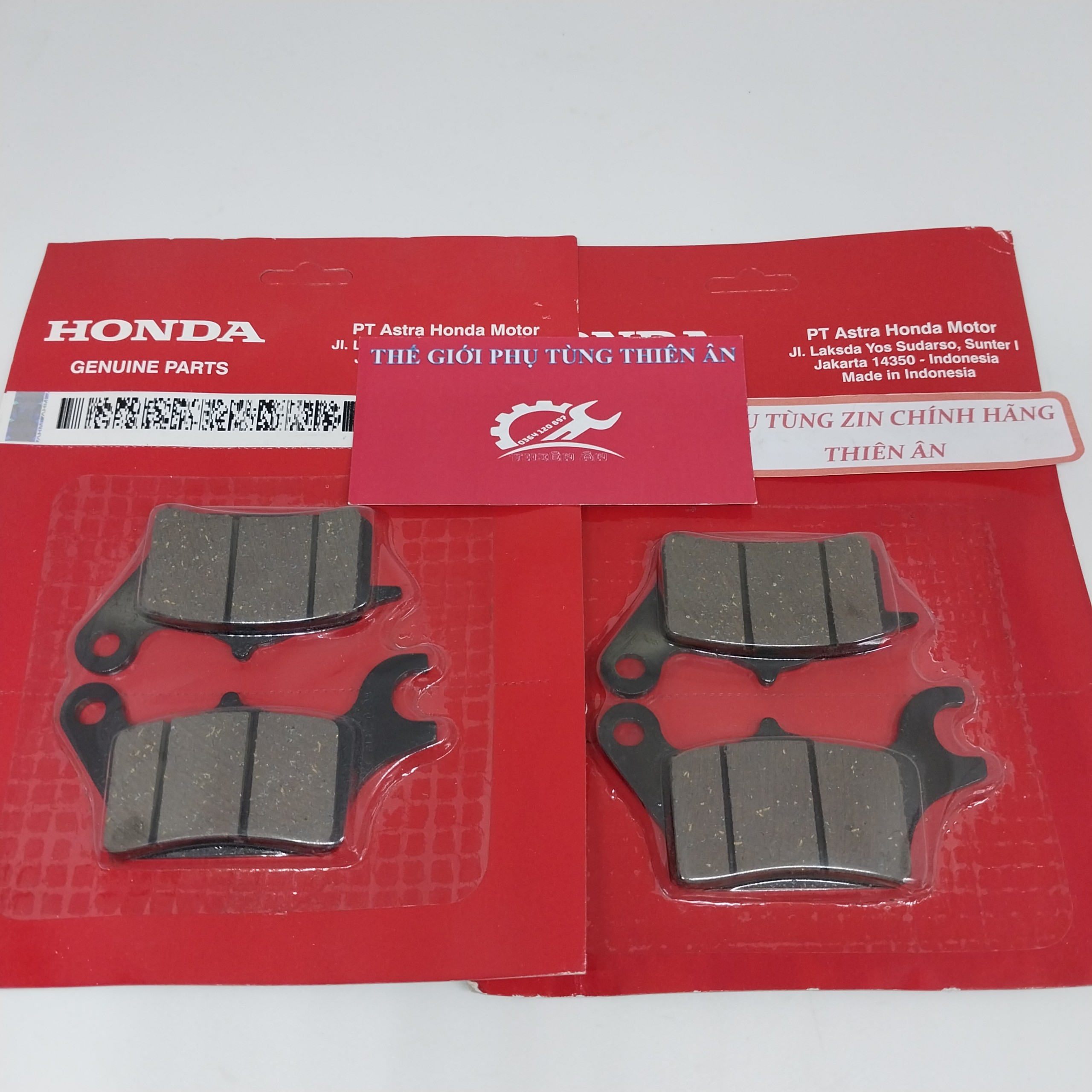 Bố thắng trước wave s110, wave rsx 110, future 125, hayate zin nhập chính hãng honda indonesia - pt thiên ân