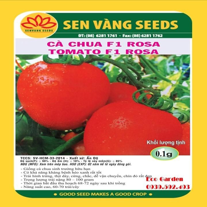 HẠT GIỐNG CÀ CHUA F1 ROSA - 0.1GR