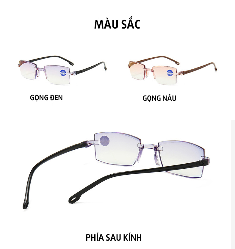 Kính đọc sách dành cho người viễn thị lão thị