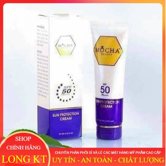 [Mỹ phẩm Chính hãng - Mocha beauty ] Chống nắng kèm dưỡng trắng da Mocha kem dưỡng da chống nắng đa chức năng