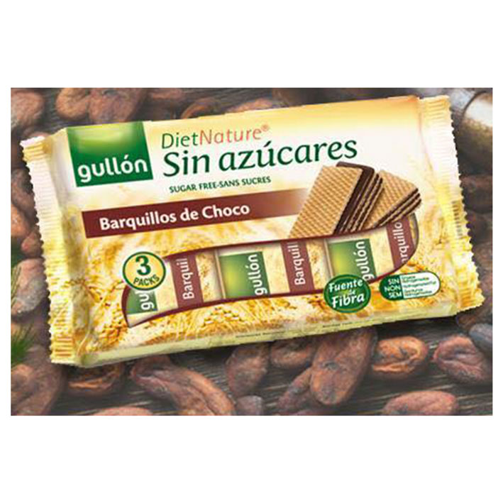 BÁNH XỐP GULLON SOCOLA ĂN KIÊNG KHÔNG ĐƯỜNG 180G, MÃ: GL9397