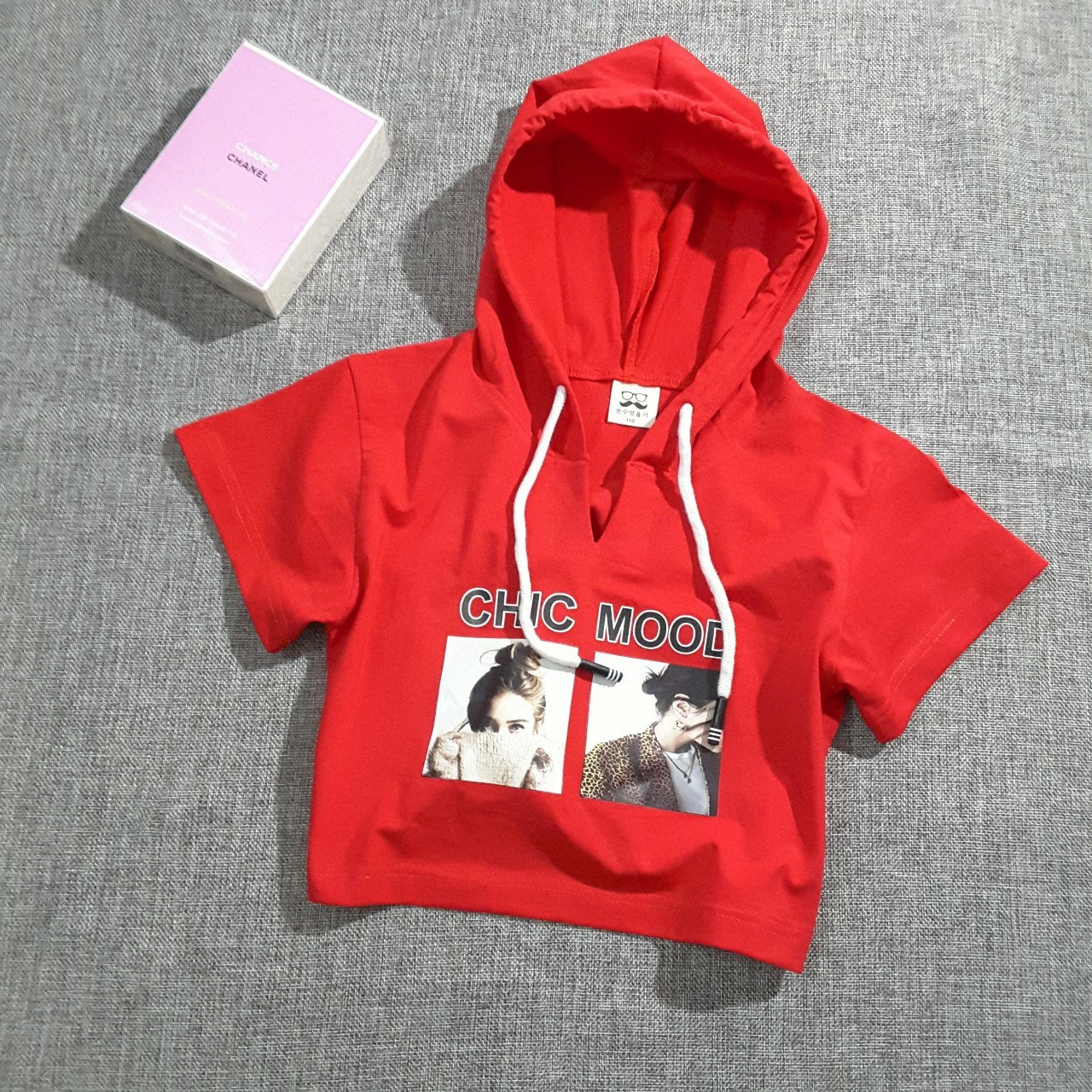 [HCM]Áo Hoodie croptop cho bé gái thật cá tính 13-38Kg - Nhiều màu - Hàng nhập y hình