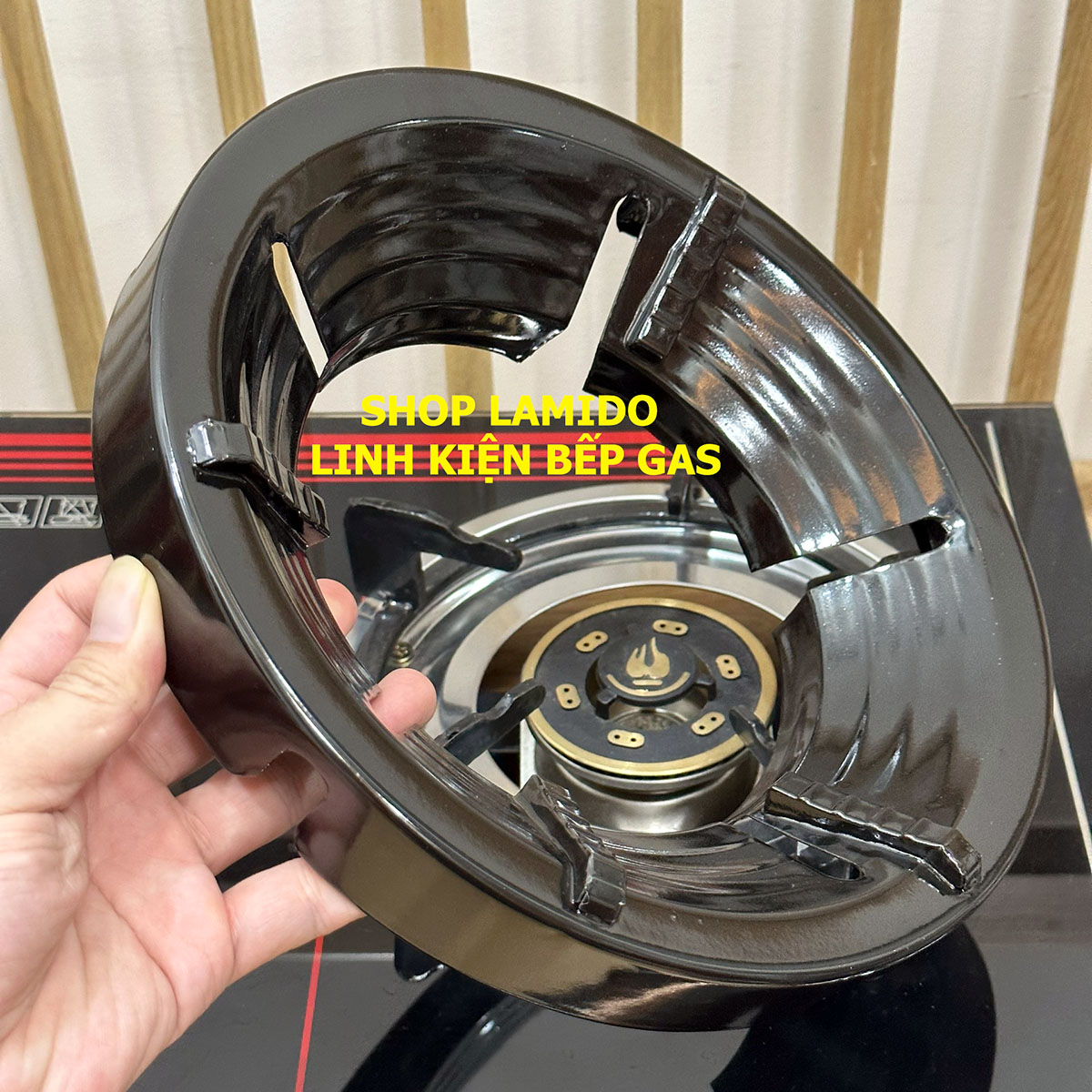 Kiềng bếp gas 6 CHÂN FUJISHI LOẠI 1 DÀY CAO CẤP  [ KIỀNG CHẮN GIÓ CAO CHỐNG NÓNG ] [ TIẾT KIỆM GAS ]