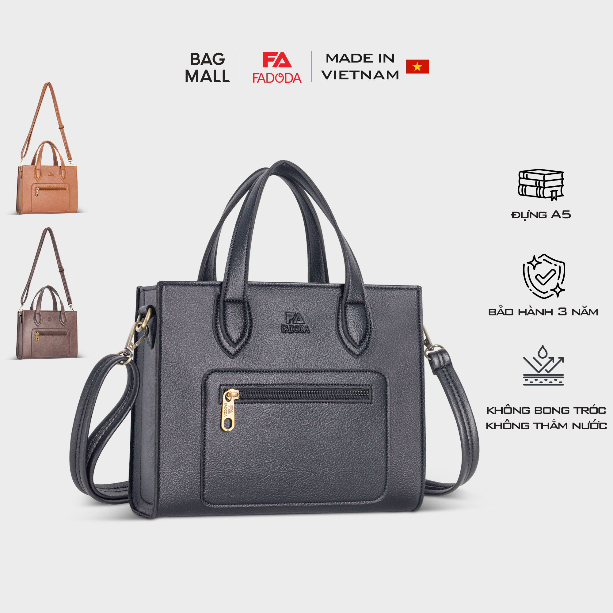 Túi xách da nữ mini Fadoda FTX19