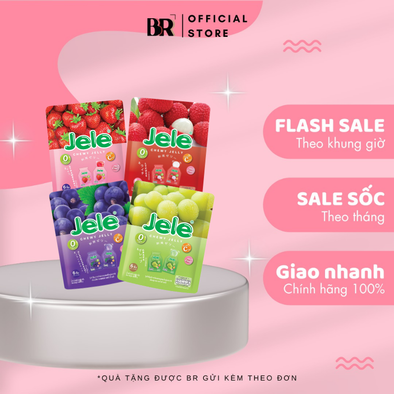 Thạch Trái Cây Konyakku Jele Chewy Jelly 108g