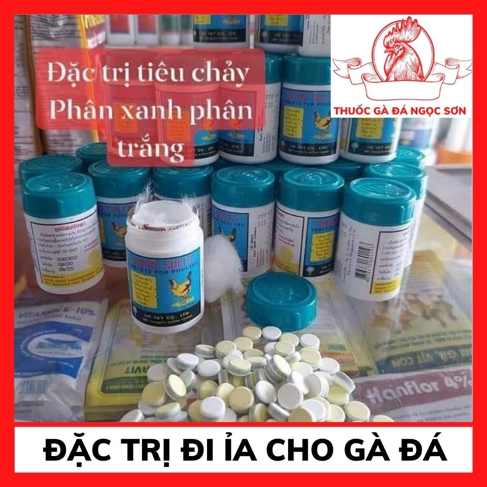 Thuố.c đặctr.ị bệnh tiêu chảy gà, phòng bệnh phân trắng phân xanh đi ỉa gà đá.gà chướng diều ăn không tiêu viêm ruột tiêu chảy.