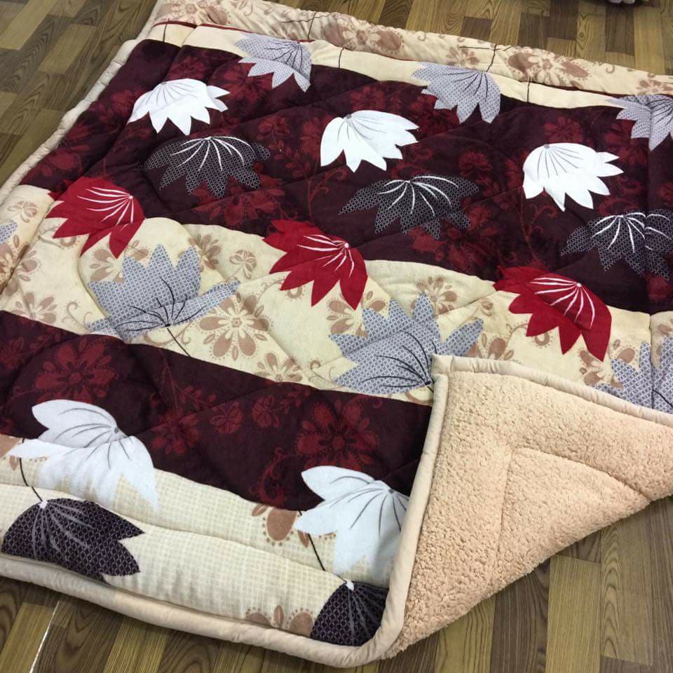 Chăn lông cừu đại hàn siêu ấm dày 3 lớp giữ ấm tốt,hàng việt nam sản xuất Mã CC08