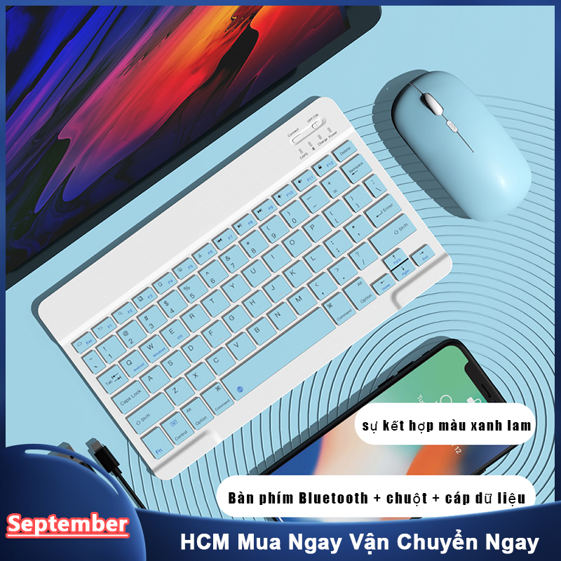Bàn Phím Bluetooth, Chuột Bluetooth, Bàn Phím/Chuột Không Dây Bluetooth HP Mini 10 Inch Cho Điện Thoại Và Máy Tính Bảng